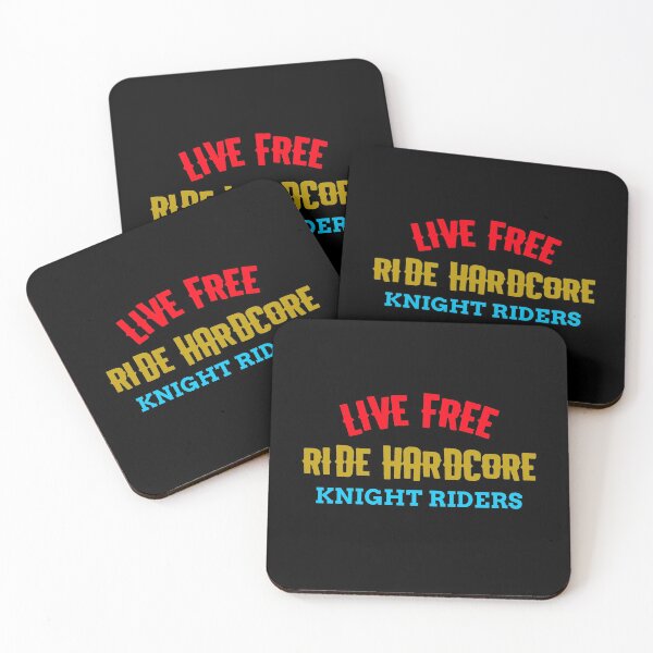Item preview, Live Free, Ride Hardcore, Knight Riders designed and sold by Got-Ya-Bak.