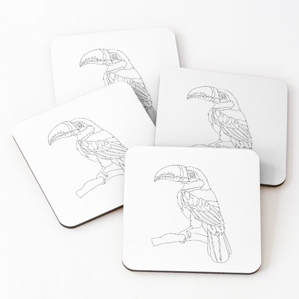 Item preview, Red-Breasted Toucan designed and sold by nolessjess.