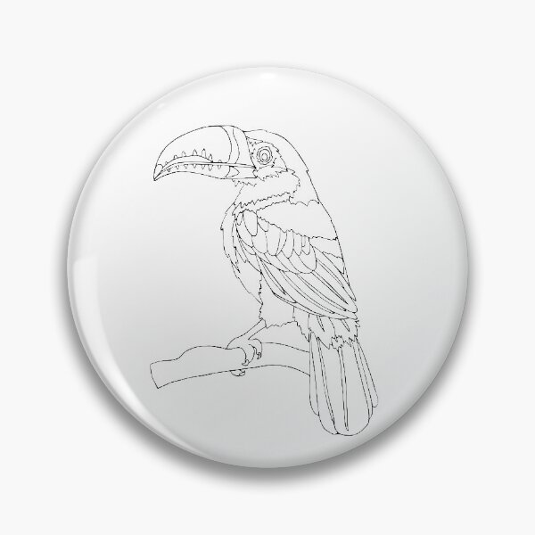 Item preview, Red-Breasted Toucan designed and sold by nolessjess.