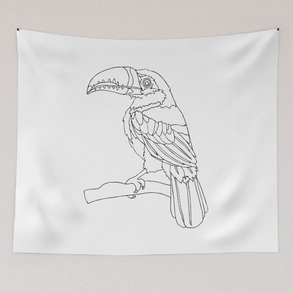 Item preview, Red-Breasted Toucan designed and sold by nolessjess.