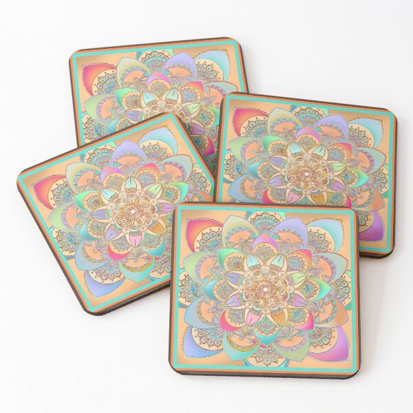 Item preview, Bohemian Festival Lotus Mandala designed and sold by BrendaErickson.