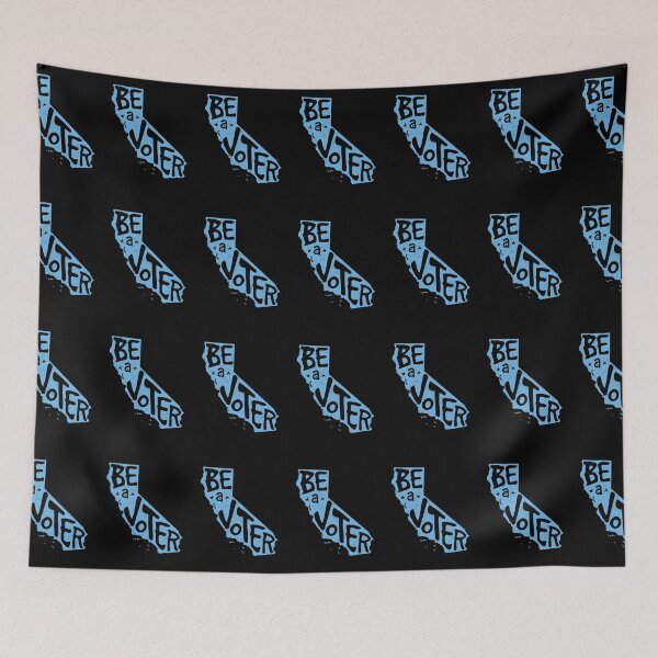 Item preview, Be a Voter California! (blue) designed and sold by bananna620.
