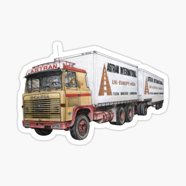 Camión Scania Vintage Pegatina