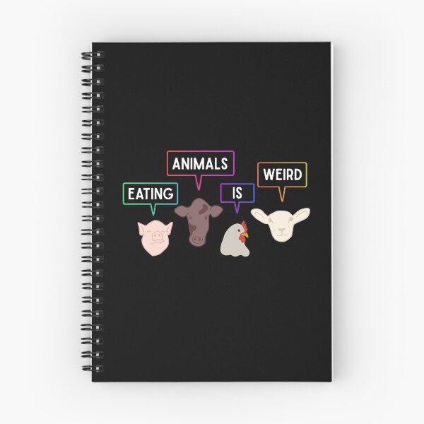 Item preview, Eating animals is weird designed and sold by vegansfacts.