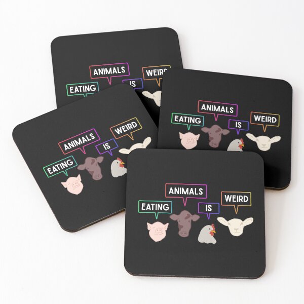 Item preview, Eating animals is weird designed and sold by vegansfacts.