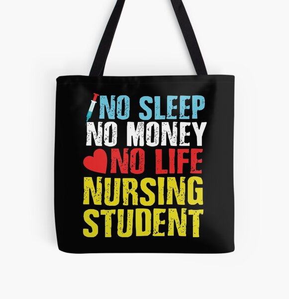 Funny Nurse Canvas Lunch Bag