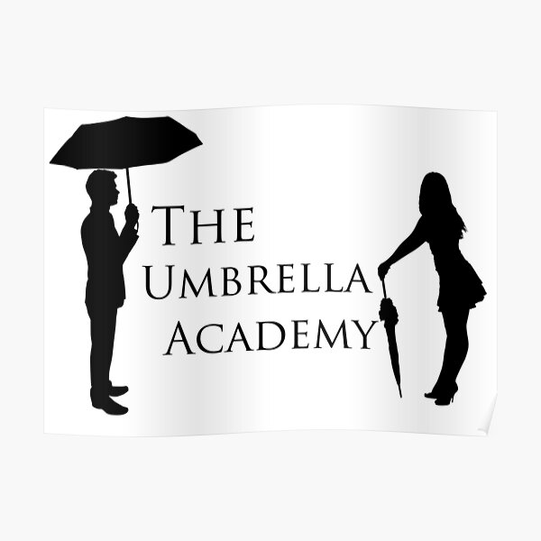 The Umbrella Academy Poster By Cyrilshop Redbubble