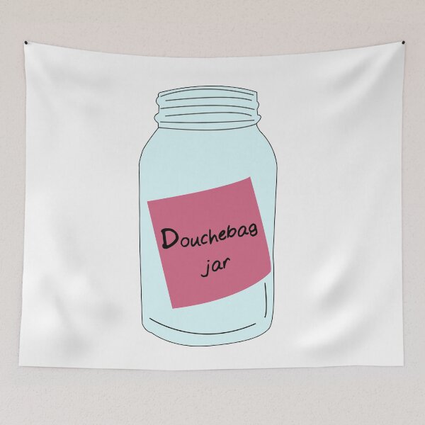Item preview, douchebag jar designed and sold by mashal1076.