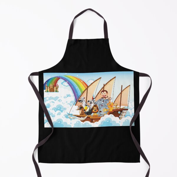 Item preview, Airship on the way to the Rainbow Castle designed and sold by Seb-Sk93.