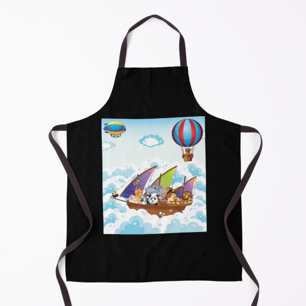 Item preview, Airship in the clouds with animals designed and sold by Seb-Sk93.