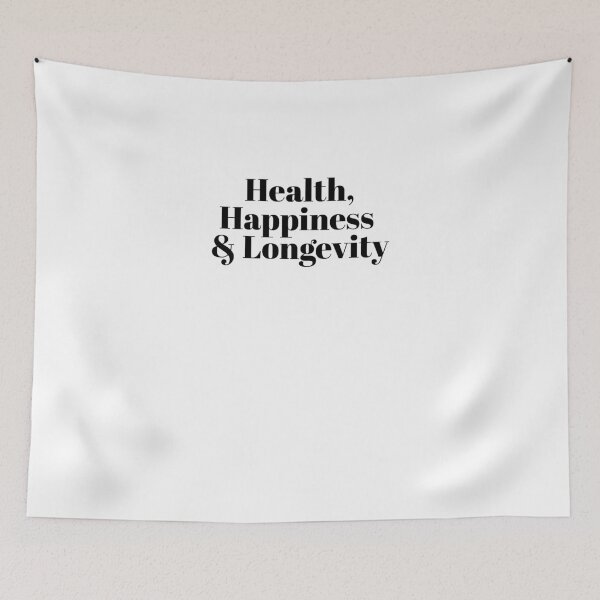 Item preview, Health Happines & Longevity designed and sold by Ayurveda Fun Store.