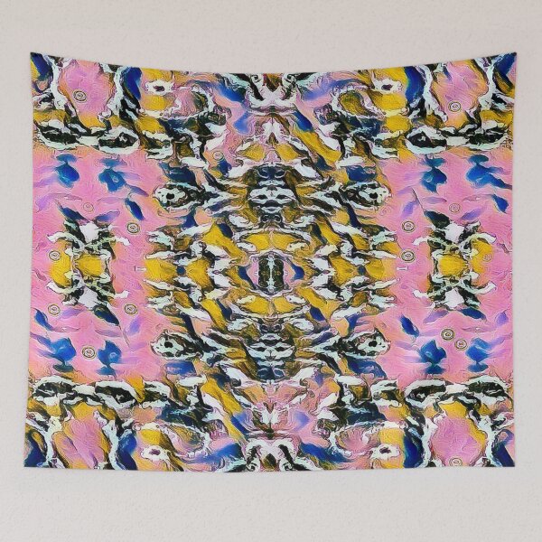 Item preview, Pink Brocade designed and sold by Electric Mystic Art Merch.