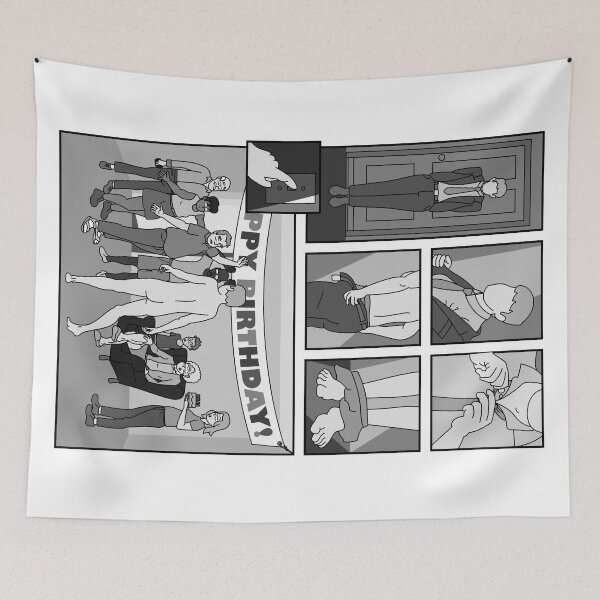 Item preview, Birthday Suit Man (western comic version) designed and sold by Nude-is-Life.