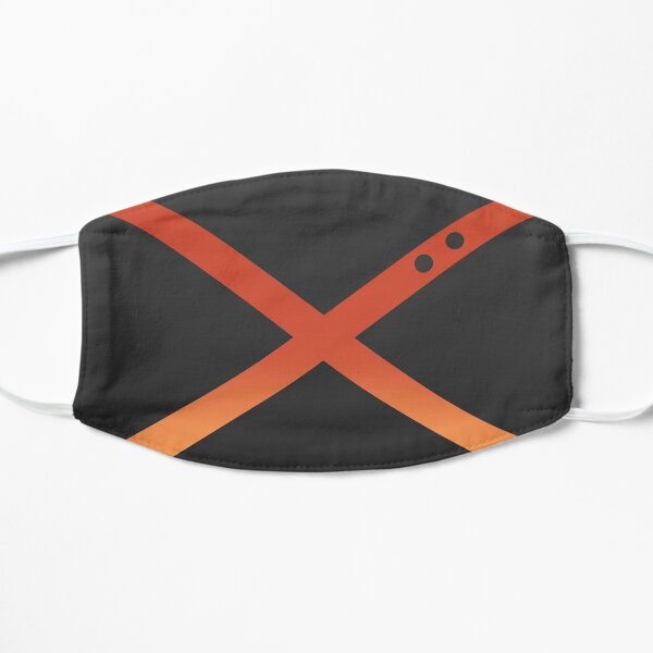 Bakugo Face Mask Flat Mask