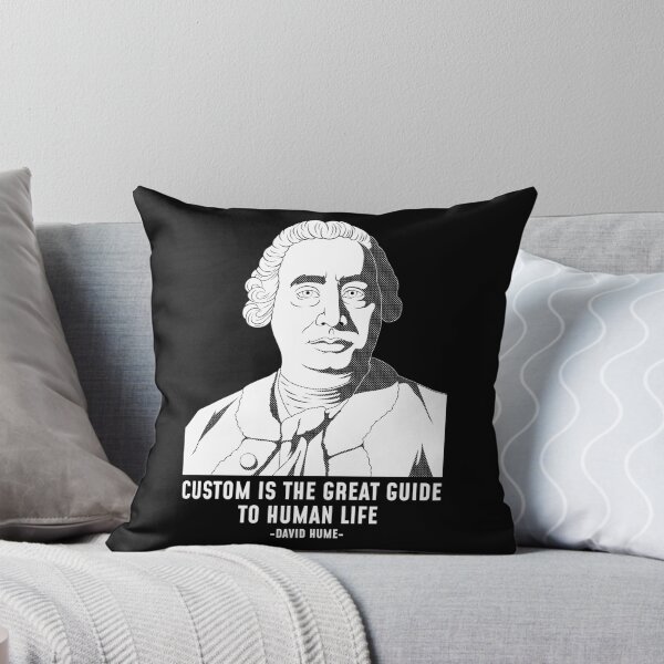 Item preview, The Great Guide To Life Skeptic David Hume print designed and sold by jakehughes2015.