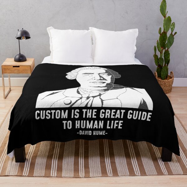 Item preview, The Great Guide To Life Skeptic David Hume print designed and sold by jakehughes2015.