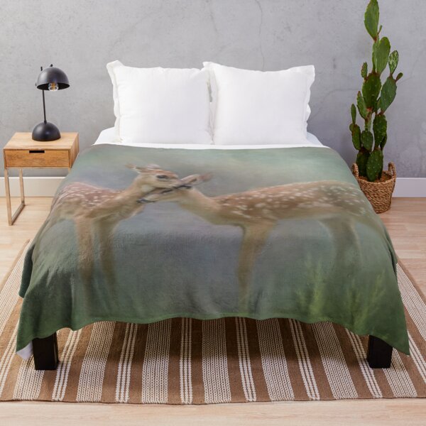 Item preview, Innocence Of Two Deer Snuggling designed and sold by IZiets.
