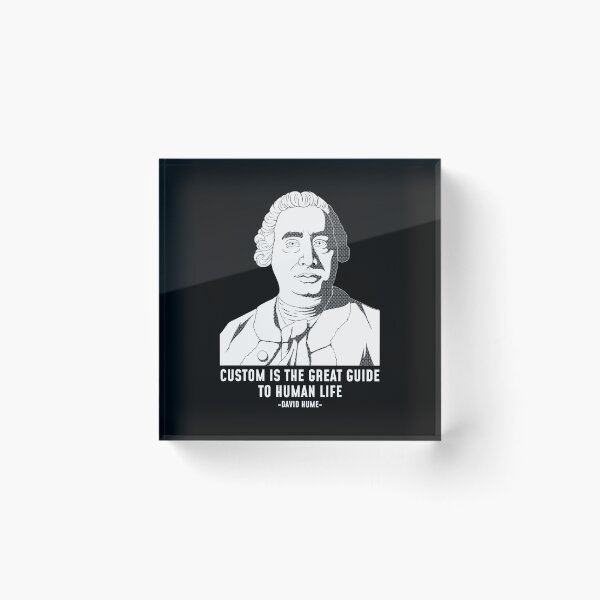 Item preview, The Great Guide To Life Skeptic David Hume print designed and sold by jakehughes2015.