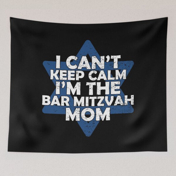 Item preview, Magen David Jewish Mom Bar Mitzvah design designed and sold by jakehughes2015.
