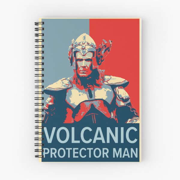 Item preview, Volcano Man Poster designed and sold by Fenja Van Em.