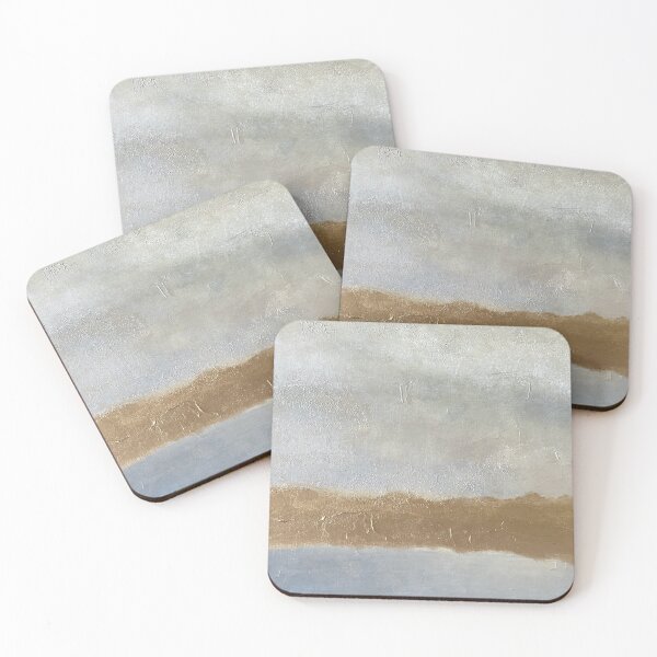 Item preview, Abstract Beige Grey Painting designed and sold by sspindlerart.