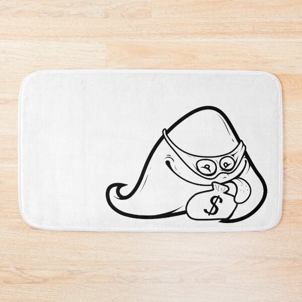Item preview, Burglar Monster (BW) designed and sold by caj-trixie.