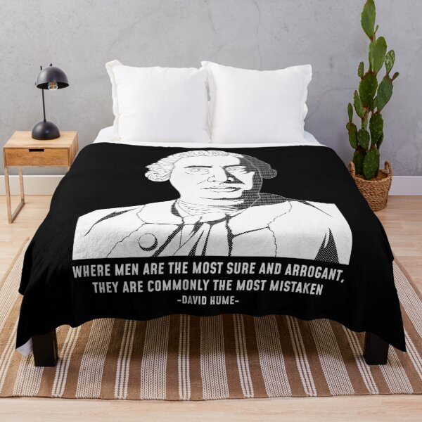 Item preview, Philosophy Quote Skeptic David Hume design designed and sold by jakehughes2015.