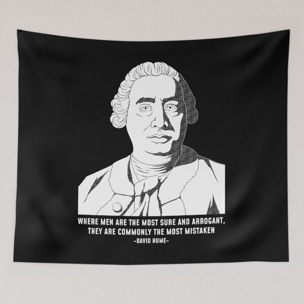 Item preview, Philosophy Quote Skeptic David Hume design designed and sold by jakehughes2015.