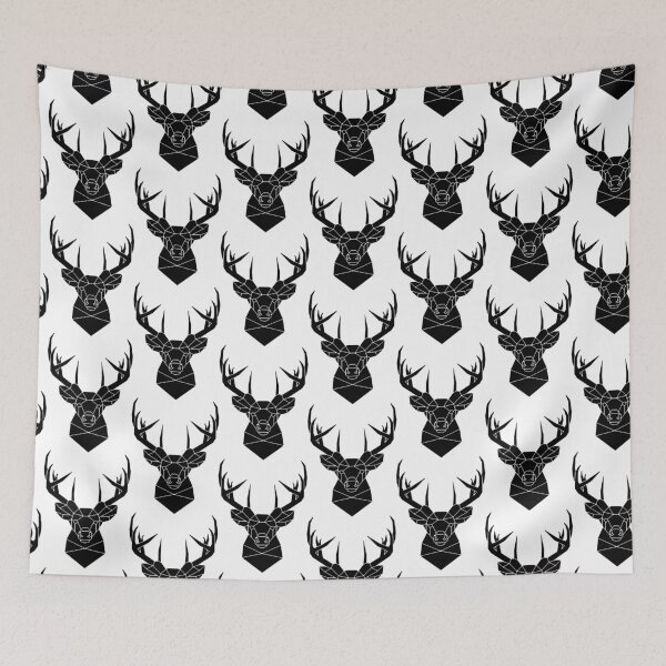 Item preview, Origami style Deer Head - Hunting Nature Antlers designed and sold by AlteredAtelier.