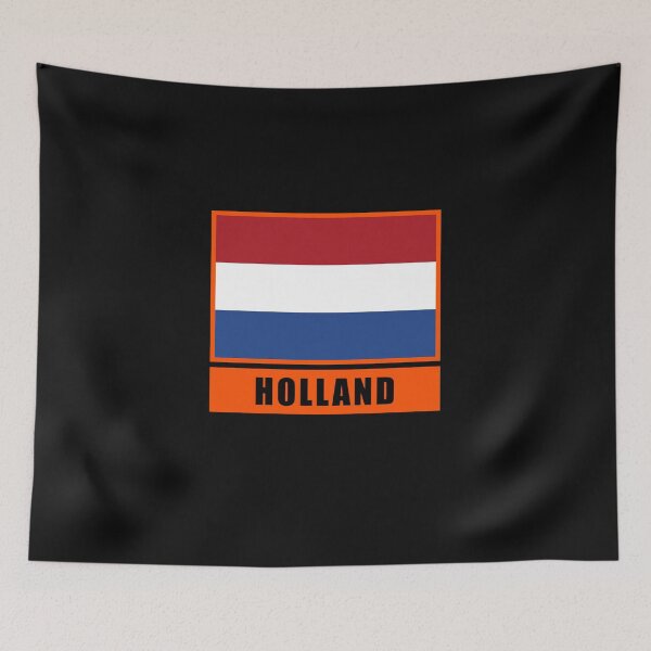 Item preview, Netherlands Holland Dutch flag flag designed and sold by GeogDesigns.