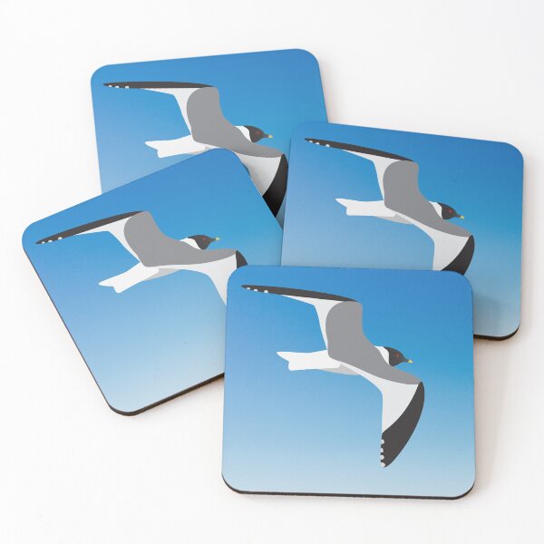 Item preview, Sabine's Gull in flight designed and sold by bigeffinbee.