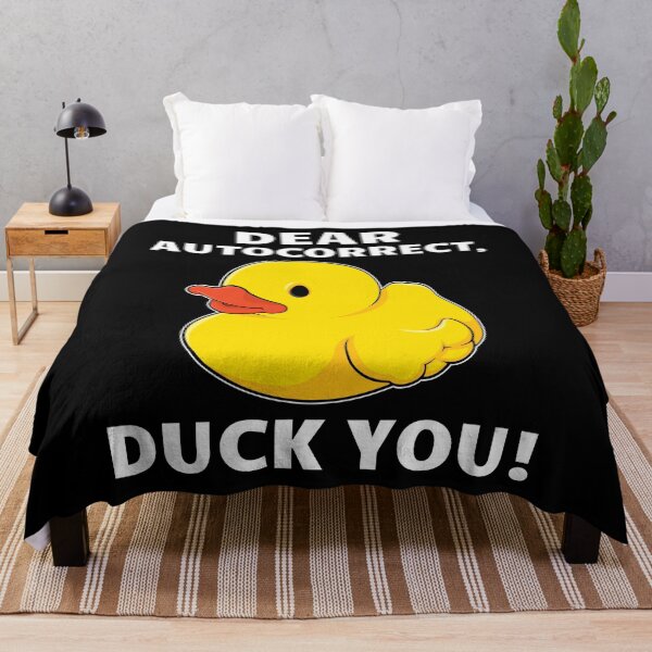 Item preview, Funny Adult Humor Duck You Dear Autocorrect product designed and sold by jakehughes2015.