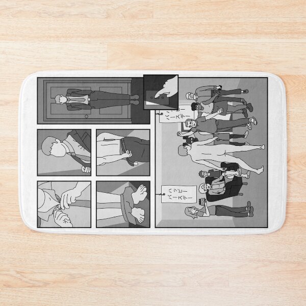 Item preview, Birthday Suit Man (manga comic version) designed and sold by Nude-is-Life.