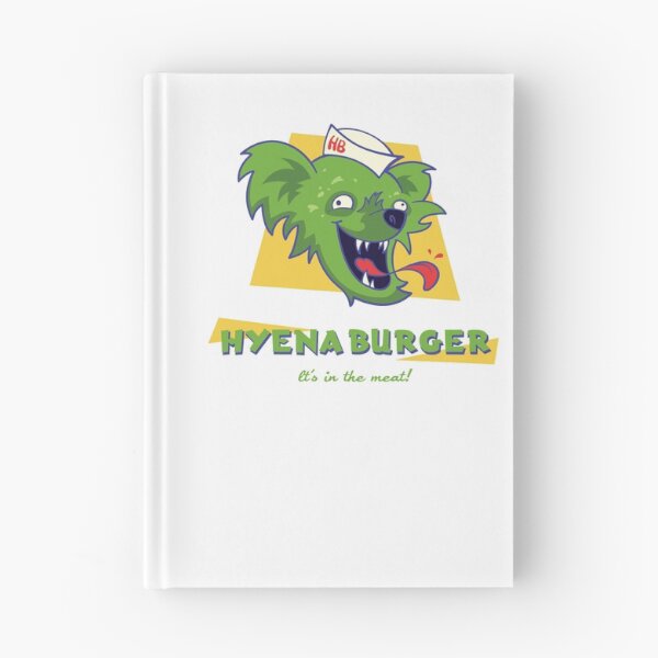Item preview, Hyena Burger  designed and sold by NerdGirlBlog.