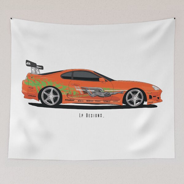 Item preview, Supra Mk4 - Fast And Furious designed and sold by LpDesigns_.