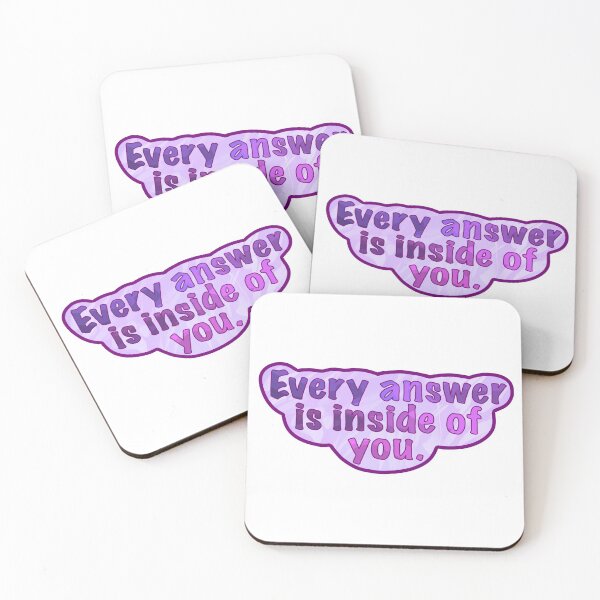 Item preview, every answer is inside of you quote designed and sold by Kaleigh W.