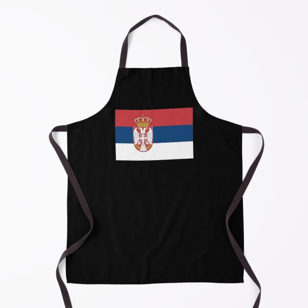 Item preview, Serbia Serbian flag flag designed and sold by GeogDesigns.