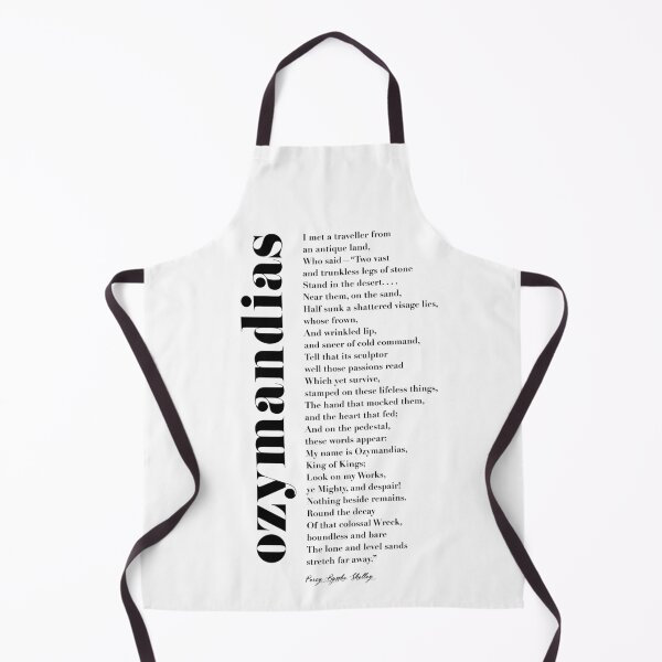 Item preview, Ozymandias by Percy Bysshe Shelley designed and sold by TypographyTales.
