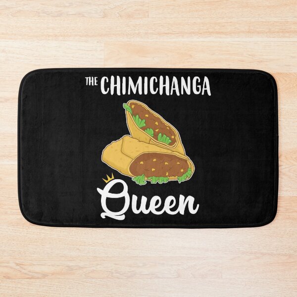 Item preview, Funny Tex Mex Food The Chimichanga Queen design designed and sold by jakehughes2015.