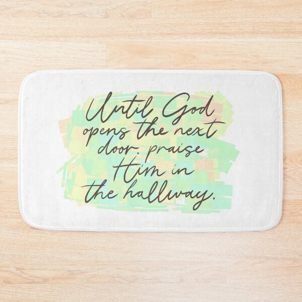 Item preview, Praise Him in the Hallway designed and sold by Gina Munson.