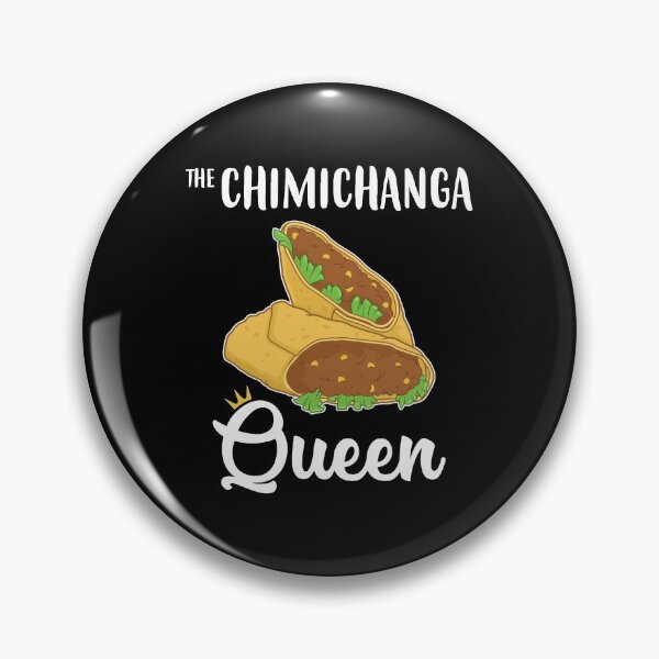 Item preview, Funny Tex Mex Food The Chimichanga Queen design designed and sold by jakehughes2015.