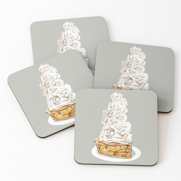 Item preview, The correct amount of whipped cream to Apple pie designed and sold by ArtOfBianca.