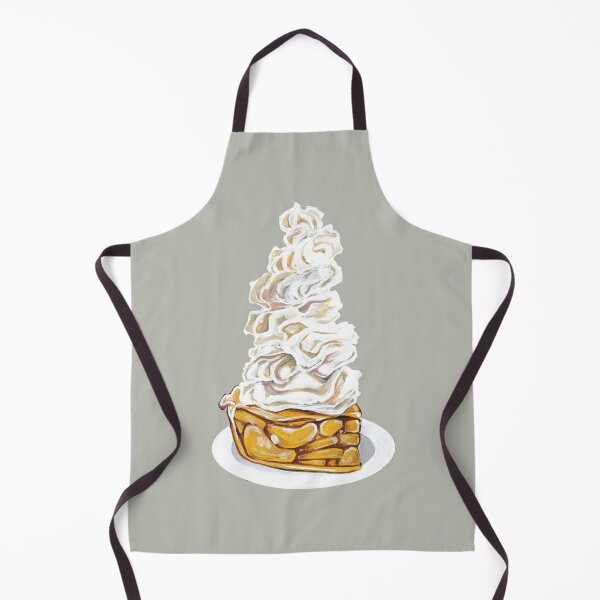 Item preview, The correct amount of whipped cream to Apple pie designed and sold by ArtOfBianca.
