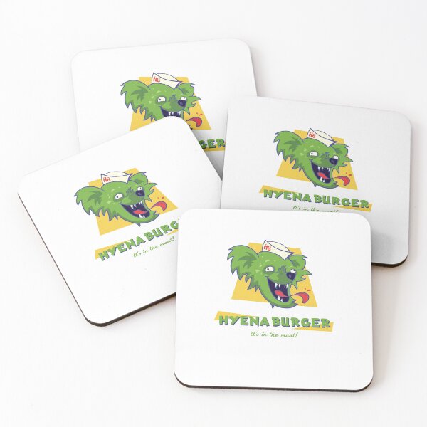 Item preview, Hyena Burger  designed and sold by NerdGirlBlog.