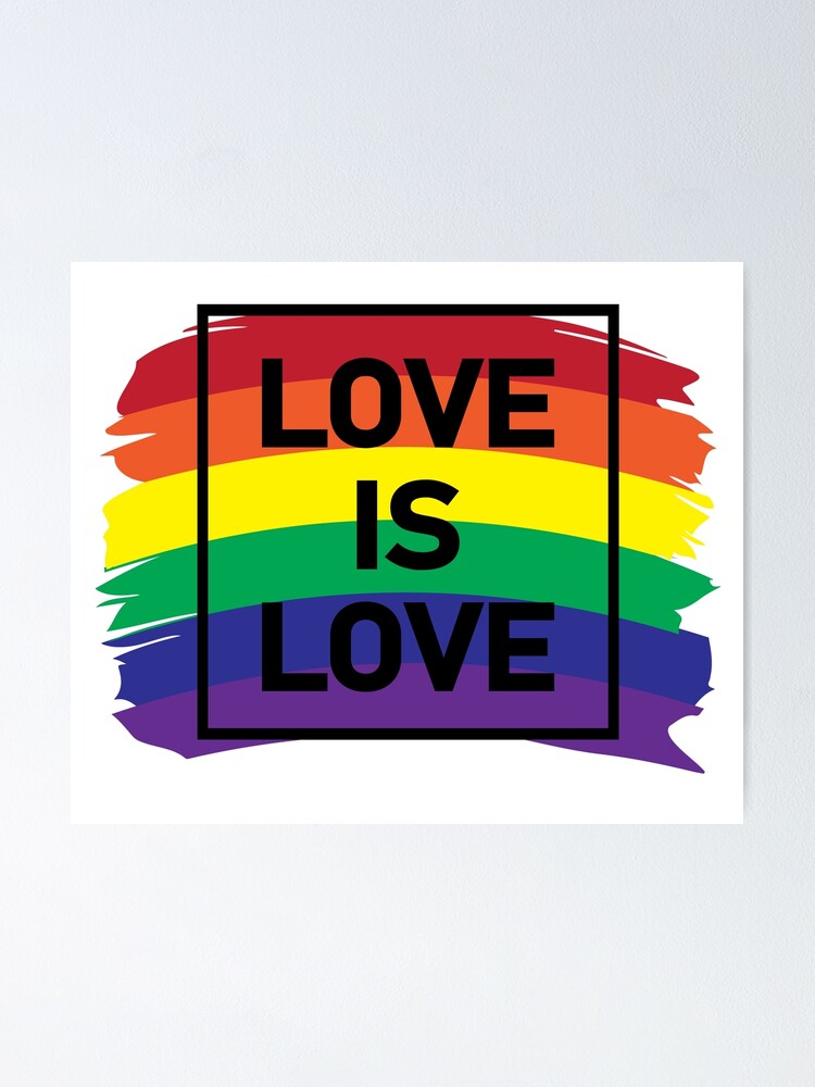 Love is Love - LGBT Pride t-shirt | Poster