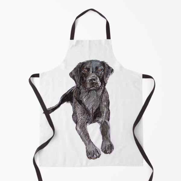 Item preview, Black Labrador lying down designed and sold by RuthSlaterBute.