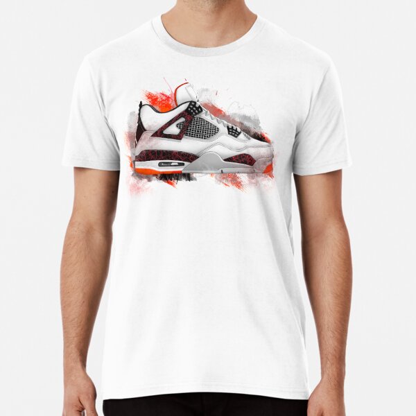 Jordan 4 FIBA Art  Premium T-Shirt for Sale by SneakerShop