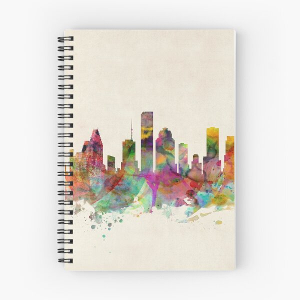 Artikelvorschau, Houston Texas Skyline entworfen und verkauft von ArtPrints.