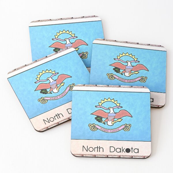 Item preview, Flag of North Dakota designed and sold by Bubblepoor.