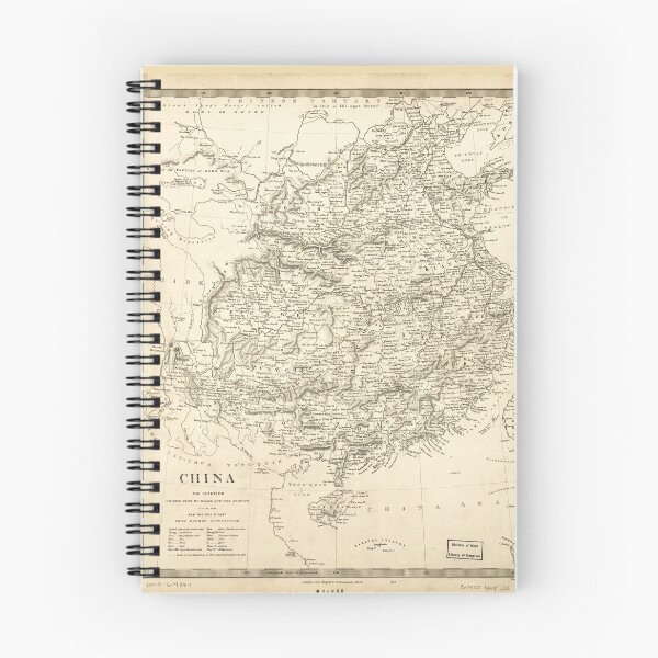 Item preview, Map of China (1845) designed and sold by allhistory.